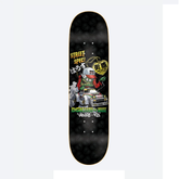 DGK X Kaido House Wide Open Embossed Deck Black 8.06