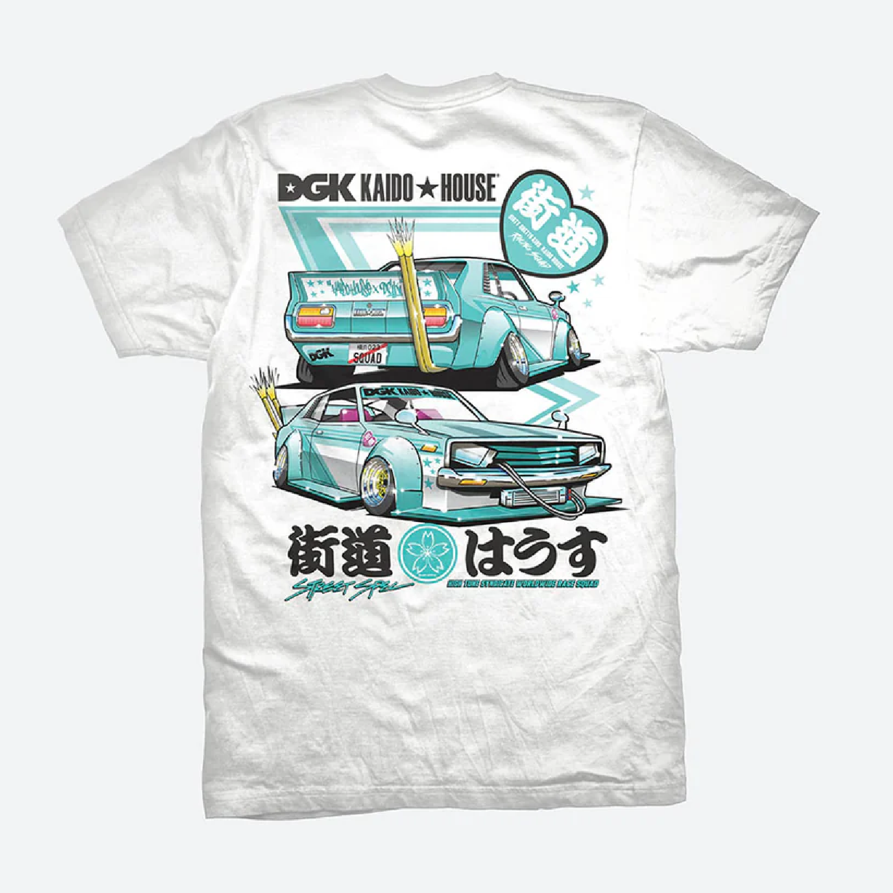 DGK Kaido House Zokusha Tee White Medium
