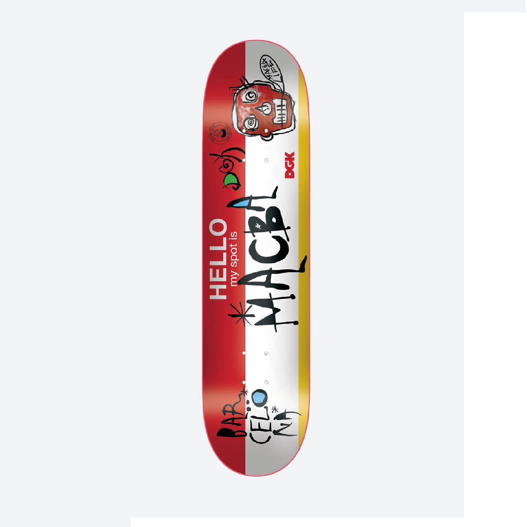 DGK My Spot Is Deck