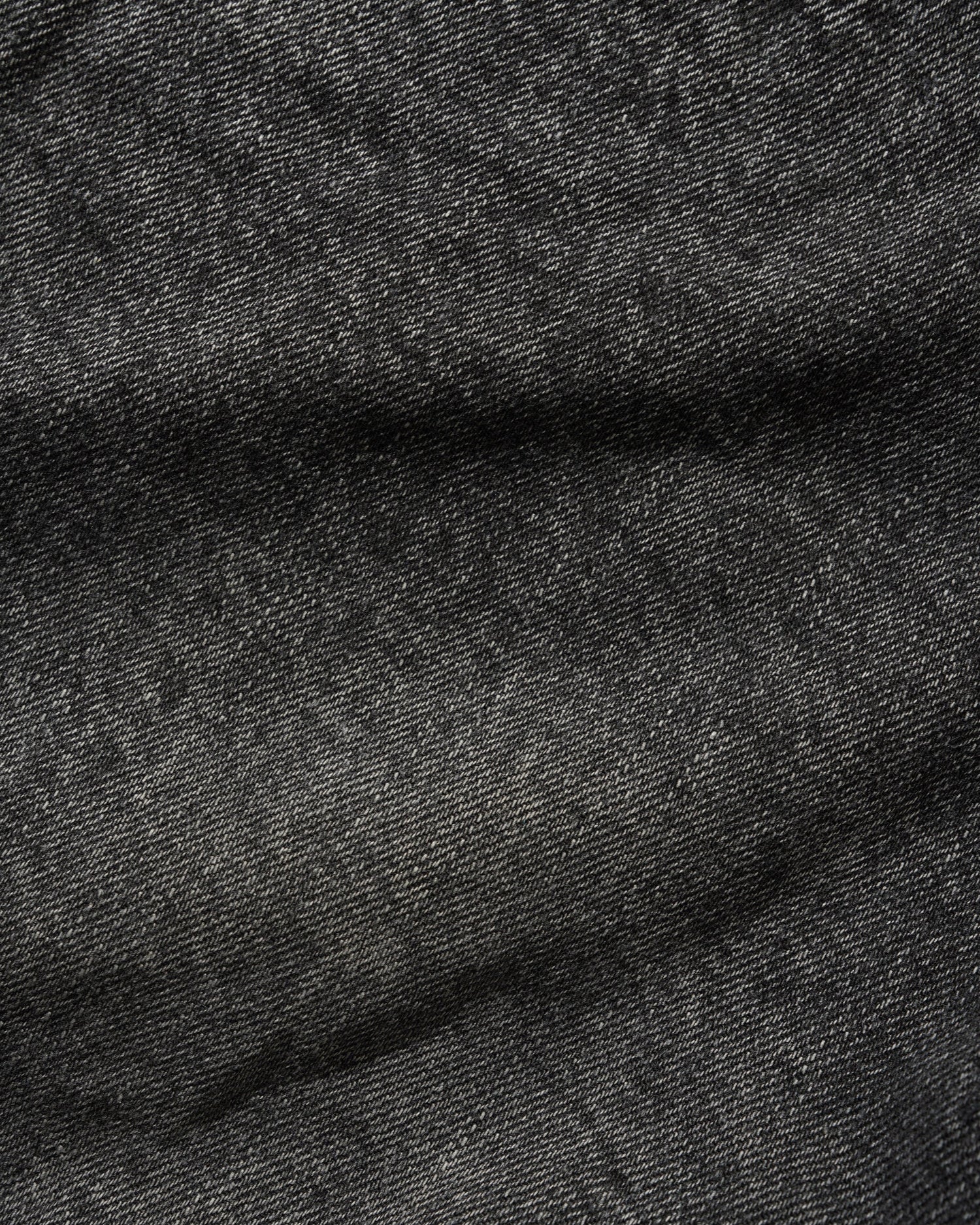 Close-up of dark gray fabric texture