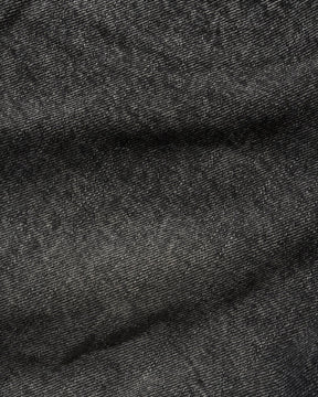 Close-up of dark gray fabric texture