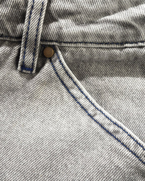 Butter Encounter Denim Shorts Washed Grey 32