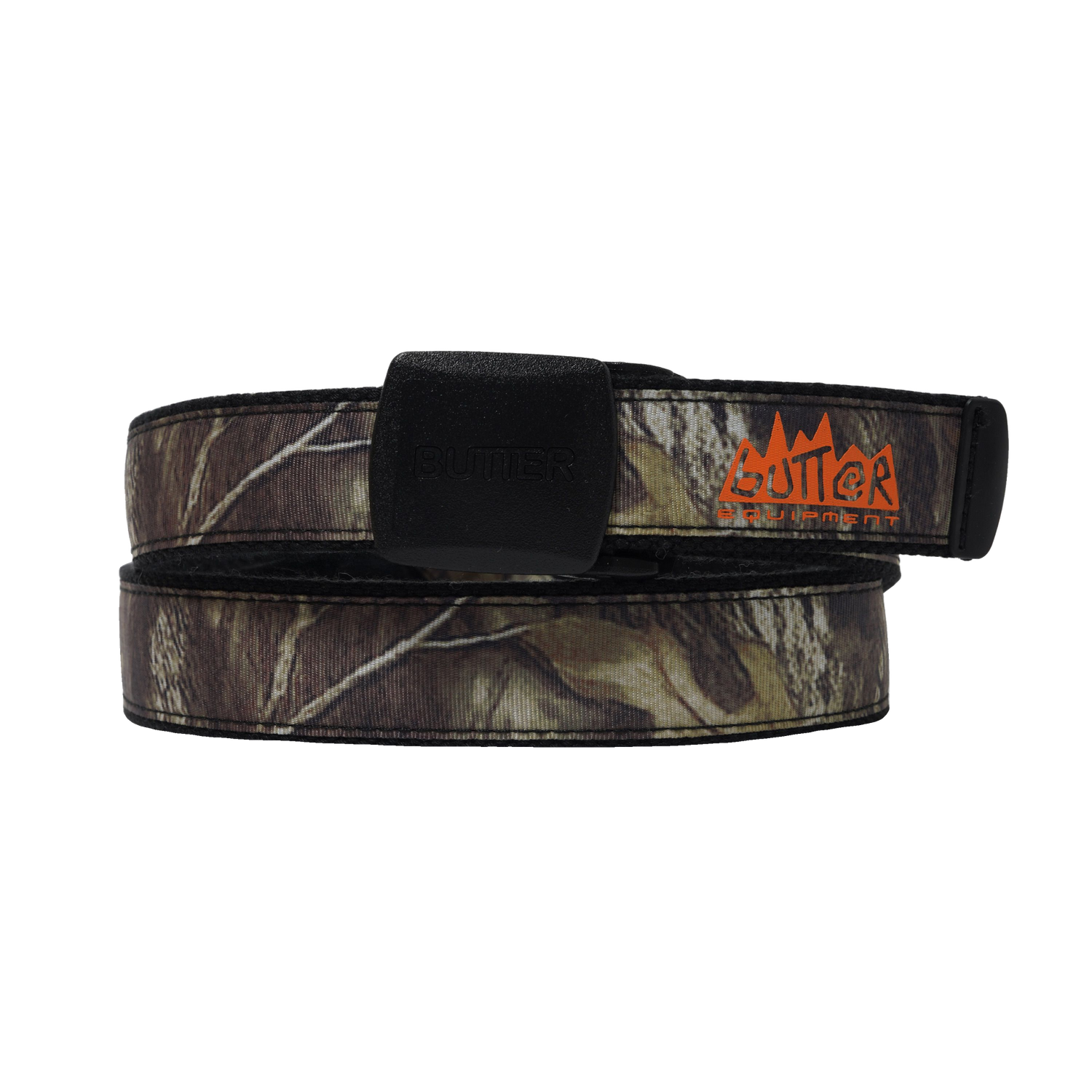 Butter Equipment Woven Belt Forest Camo