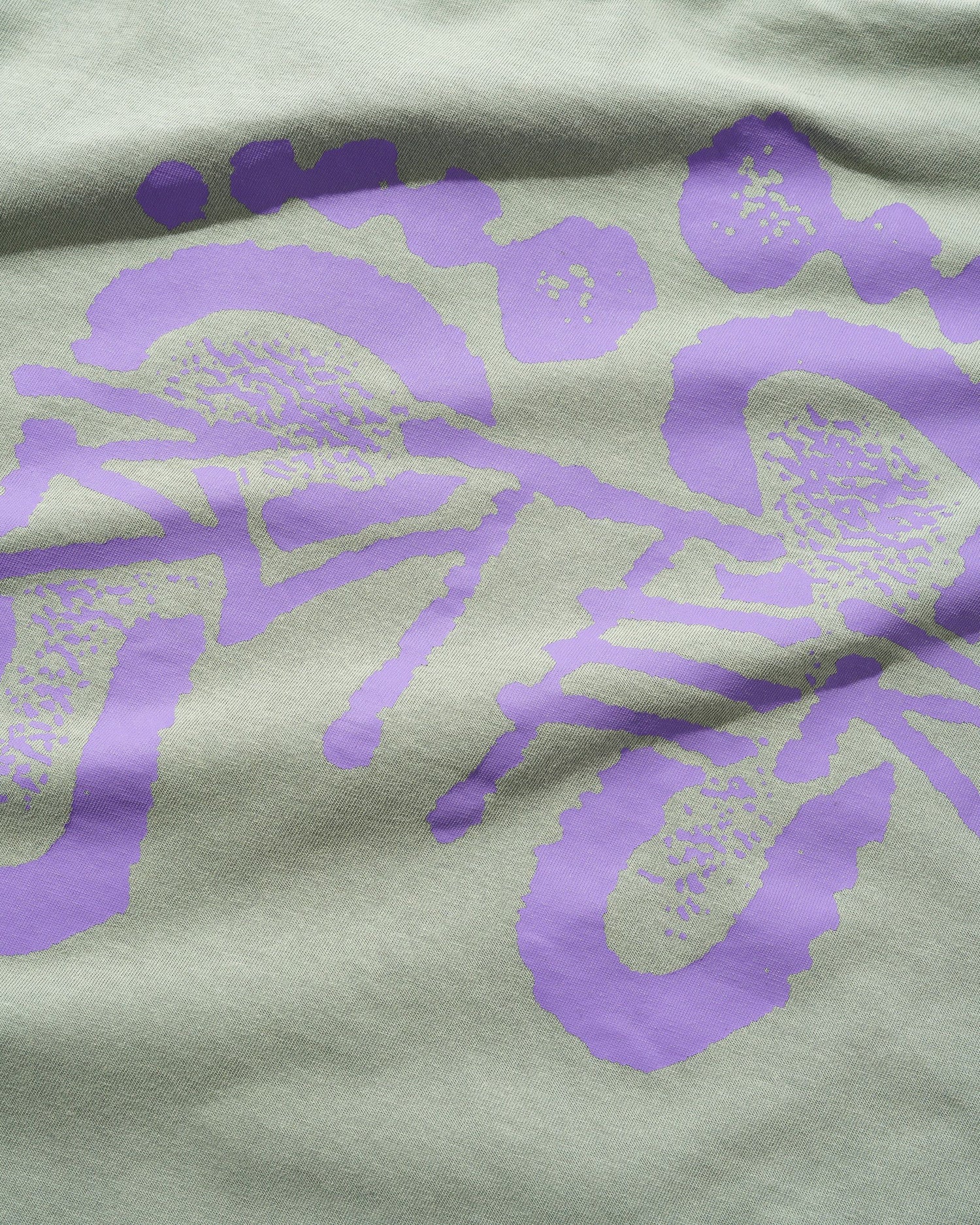 Butter Footprints Tee Dull Mint Medium