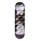 Hardbody Stacked Logo Deck Purple Foil