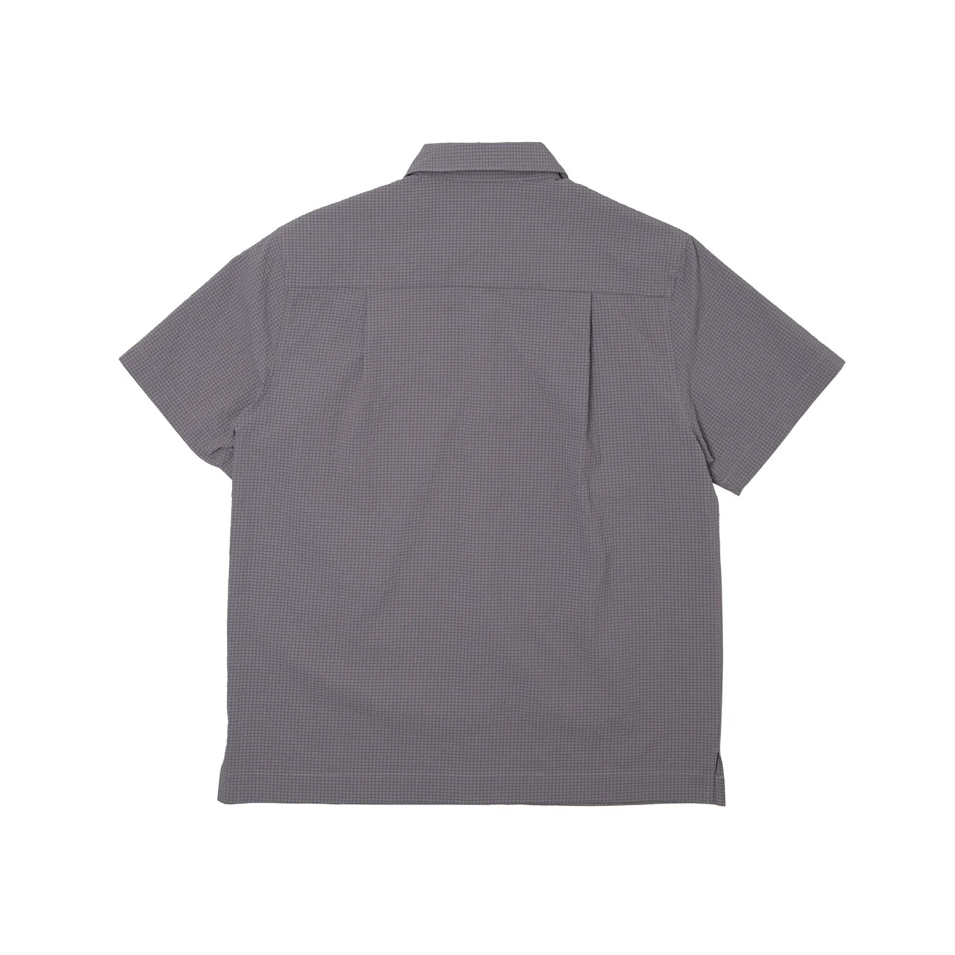 Hoddle Seer Sucker Shirt Grey Medium