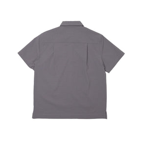 Hoddle Seer Sucker Shirt Grey Medium