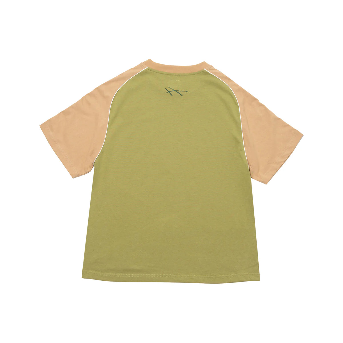 Hoddle Warped Jersey Tee Khaki