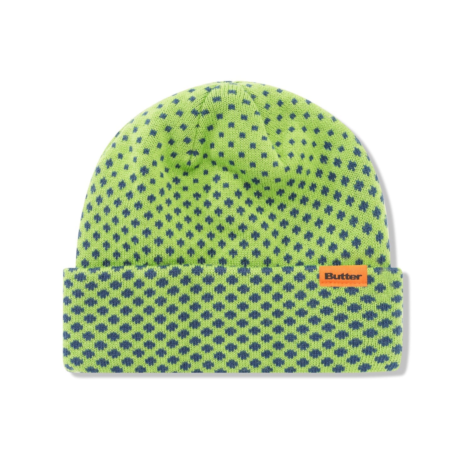 Butter Halftone Cuff Beanie