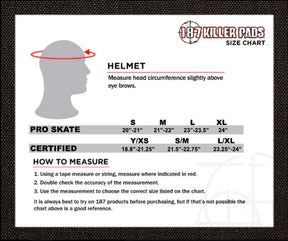 187 Pro Skate Helmet Sweatsaver Matte Black XXL
