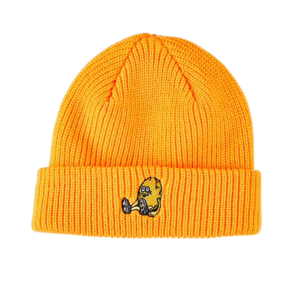 Heroin Egg Neon Orange Beanie