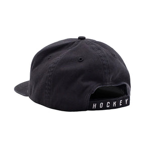 Hockey Embossed Hat Black