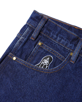 Butter Hound Denim Jeans Dark Indigo 38