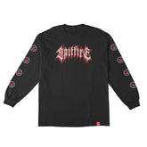 Spitfire Long Sleeve Pentagram Tee Black Large