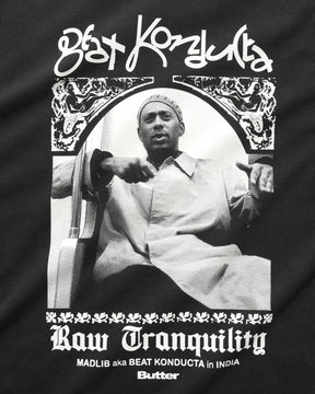 Butter India Tee Washed Black XL