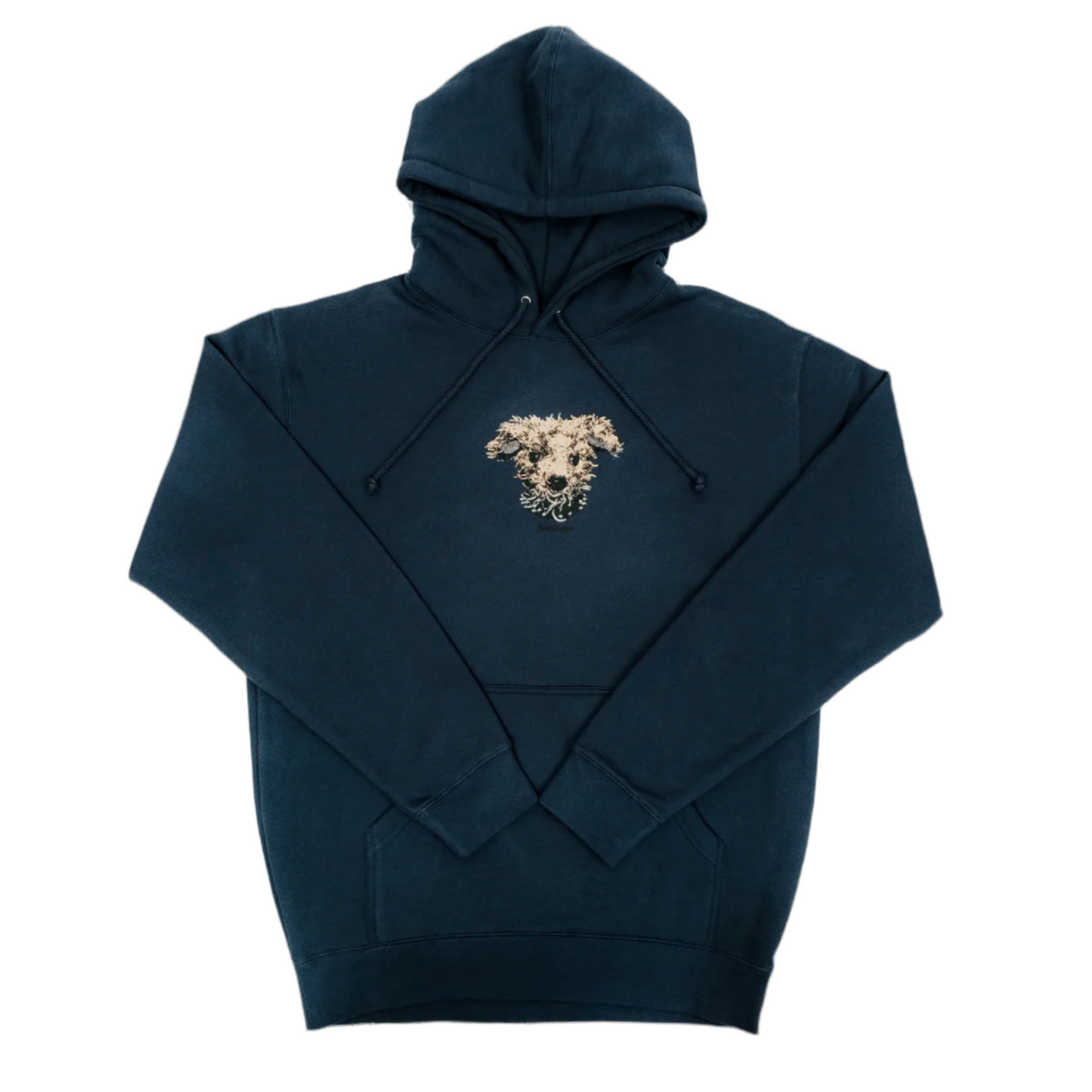 Jenkem Rags Hoodie Navy Medium