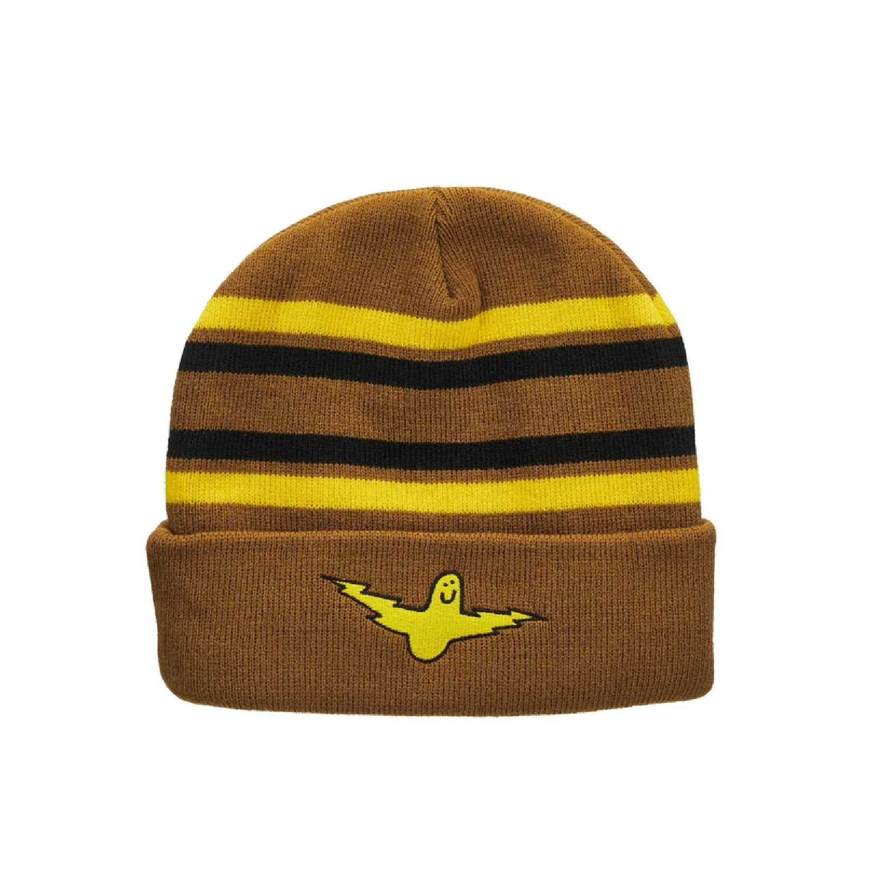 Krooked Bird Lightning Beanie Tan