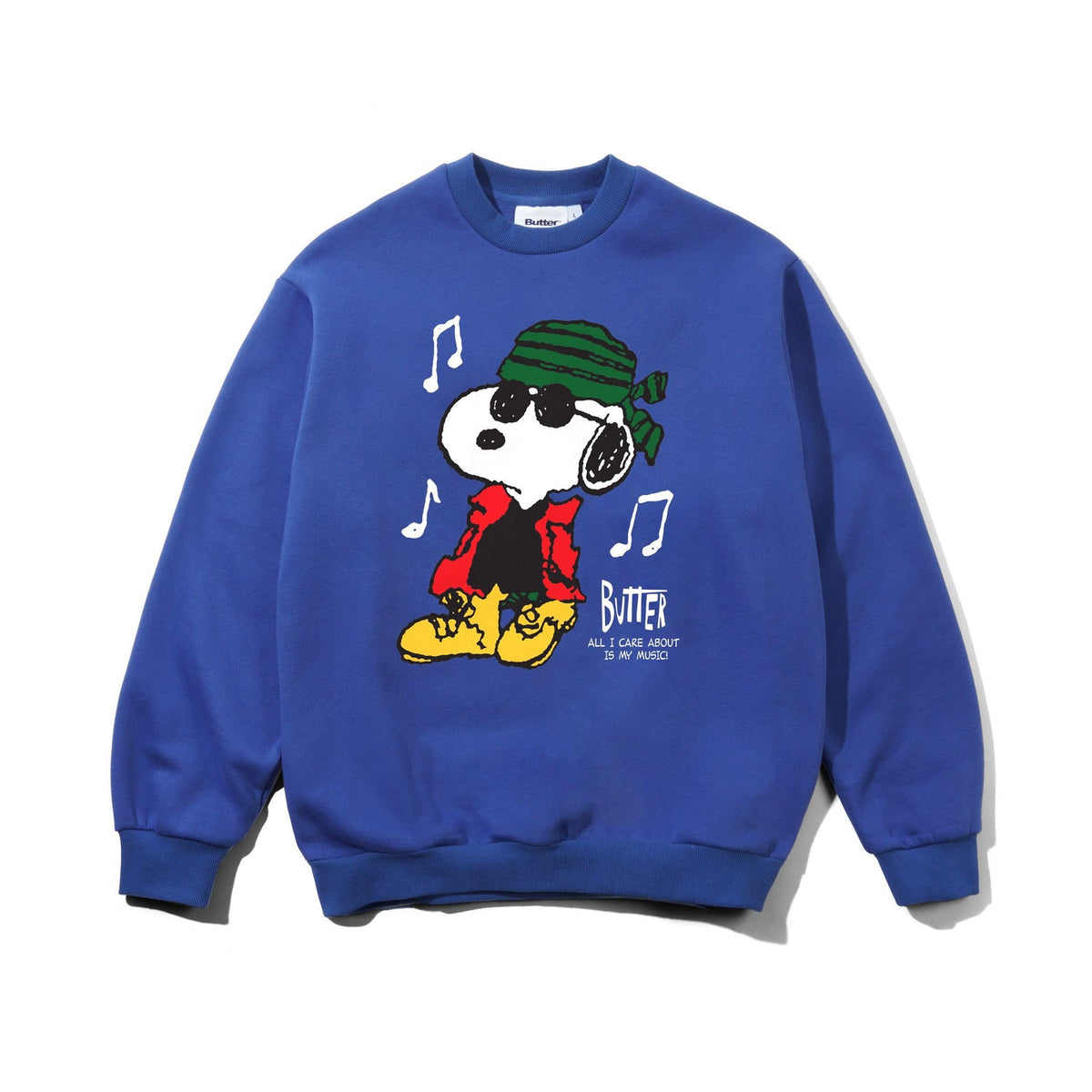 Butter Goods Peanuts Music Crewneck