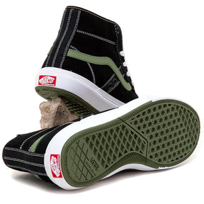 Vans Skate Crockett Hi Black/Green