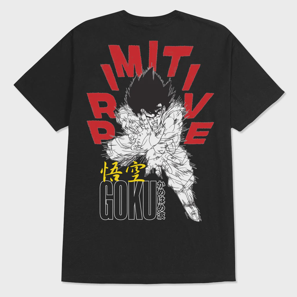 Primitive Goku Energy Tee Black Medium