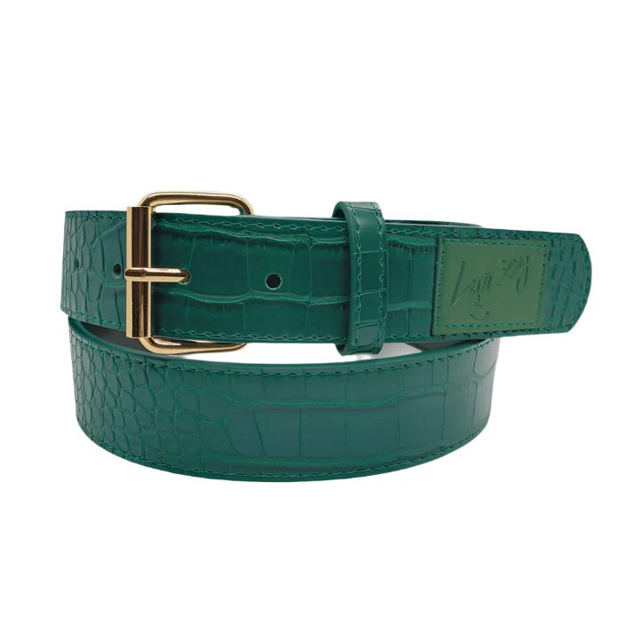 Loosey Green Croc Belt