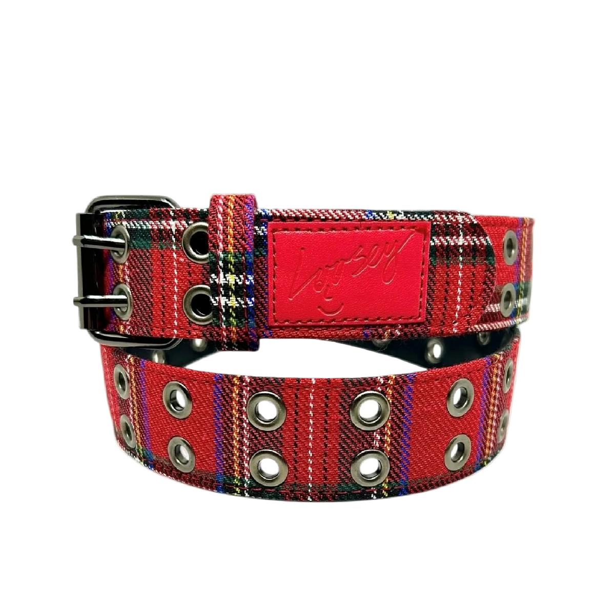 Loosey Plaid Grommet Hole