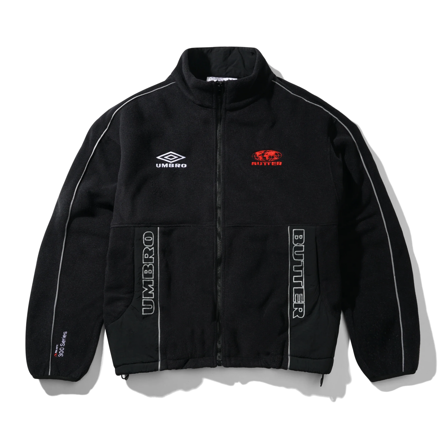 Butter X Umbro Polartec Zip-Thru Jacket Black