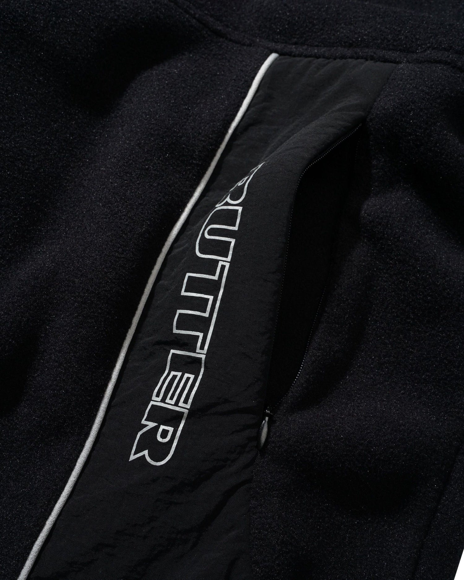 Butter X Umbro Polartec Zip-Thru Jacket Black