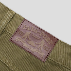 Passport Workers Club Jeans Olive 32