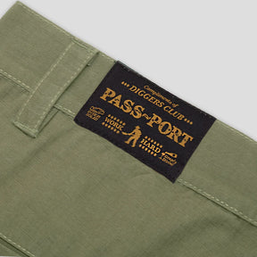 Passport Ripstop Double Knee Diggers Club Pant Moss 32