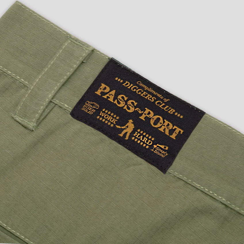 Passport Ripstop Double Knee Diggers Club Pant Moss 32
