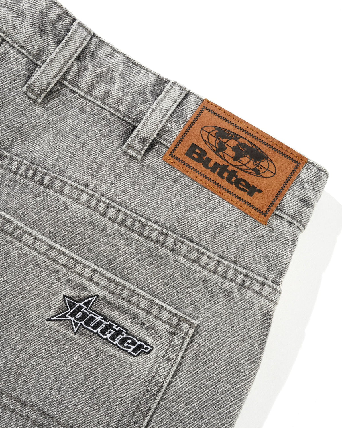 Butter Race Denim Jeans Grey Wash 32