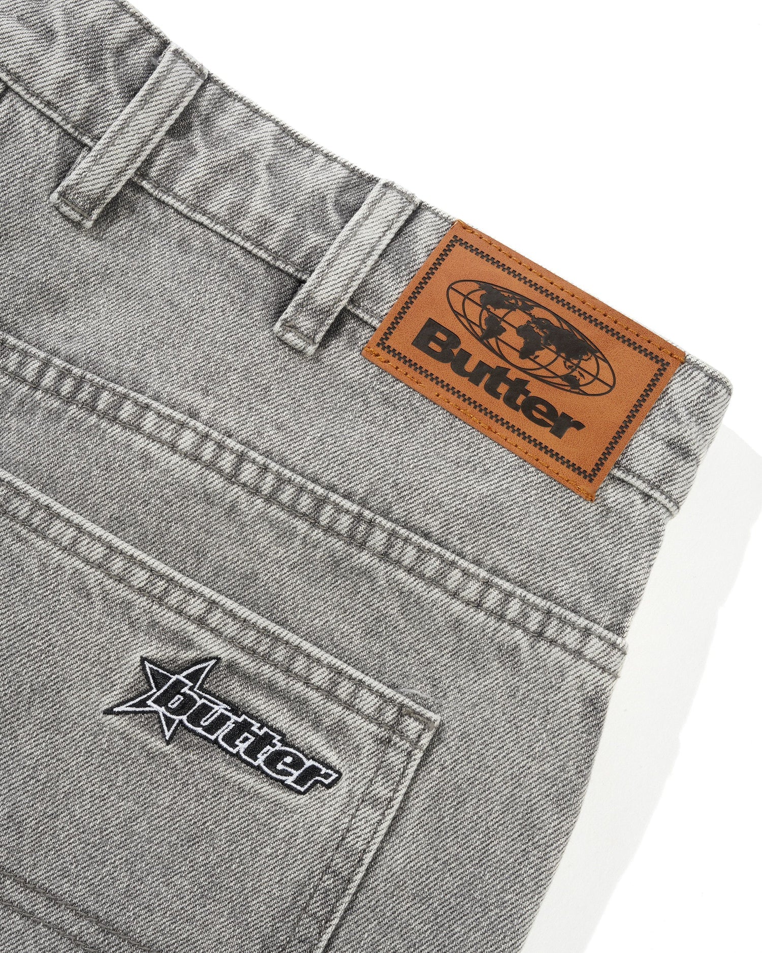 Butter Race Denim Jeans Grey Wash 32