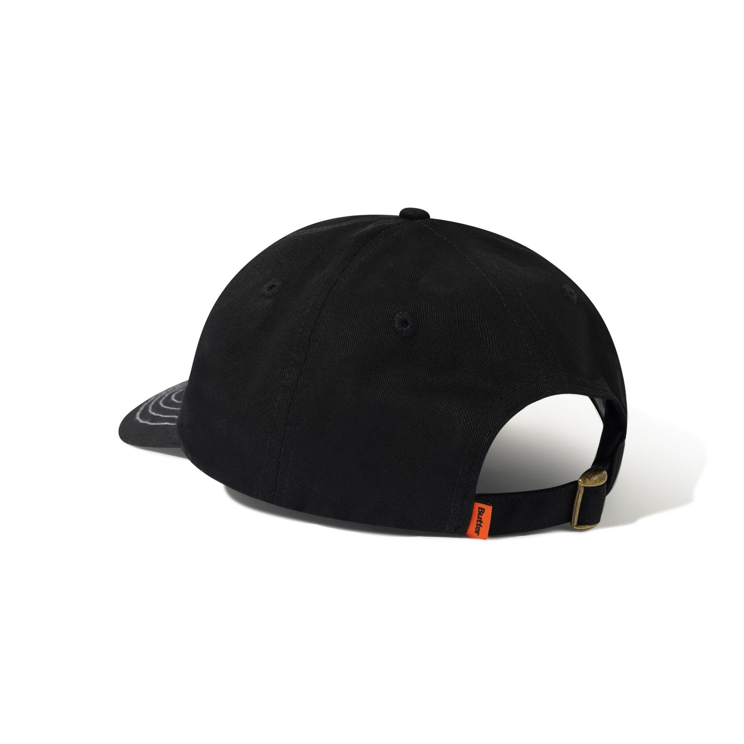 Butter Radio 6 Panel Cap Black