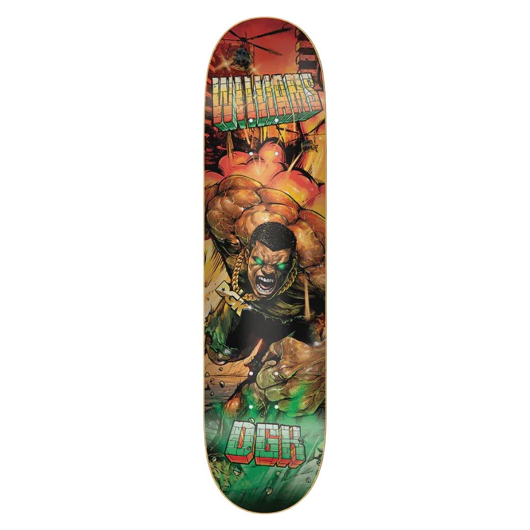 DGK Rage Williams Deck Multi - 8.38