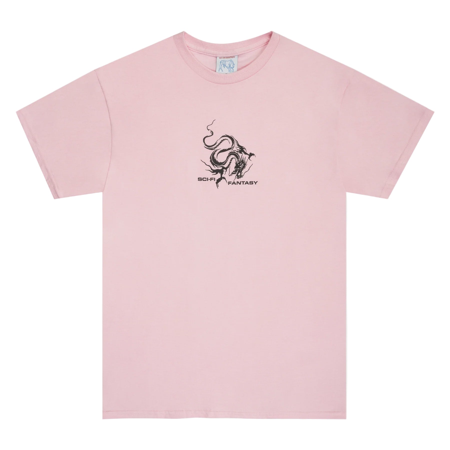 Sci-Fi Fantasy Dragon T-shirt Pink Medium