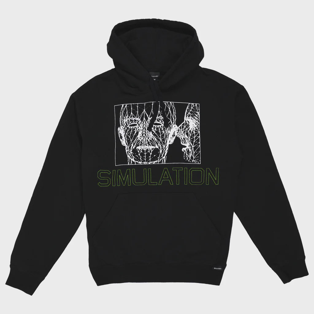 Quasi Simulation Hoodie Black Large