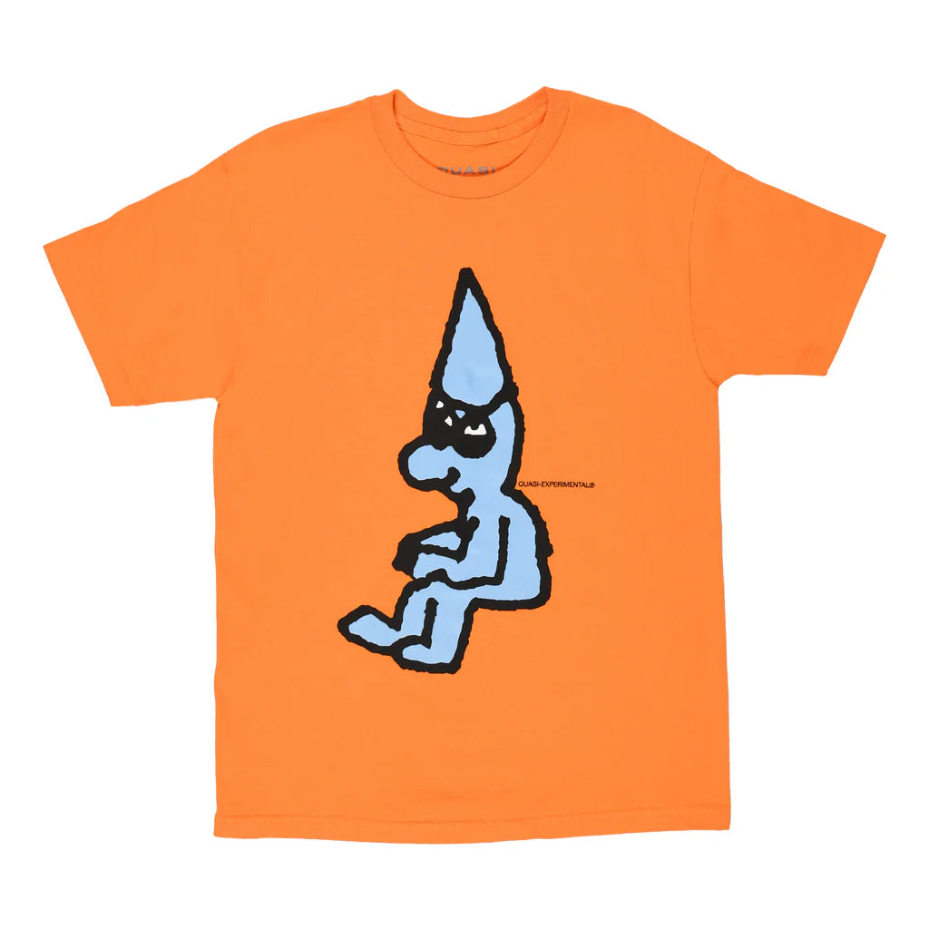 Quasi Sitting Tee Orange Large