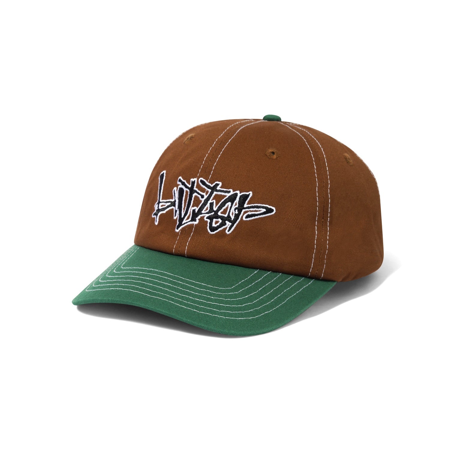 Butter Scratch 6 Panel Cap Brown/Forest