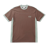 Butter Scribble Football Tee Ice/Brown