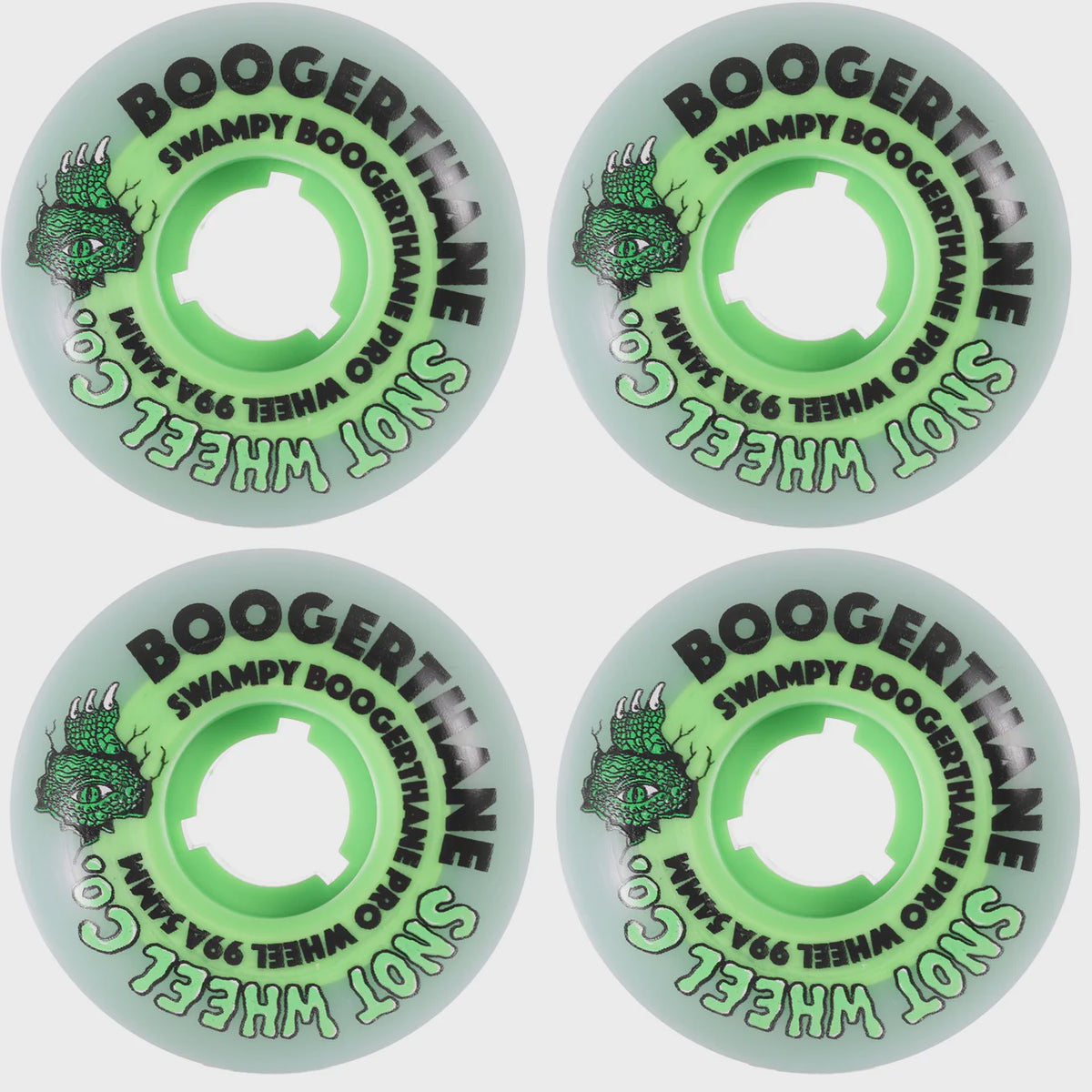 Snot Swampy Gator Boogerthane Green/Glow 54mm 99a
