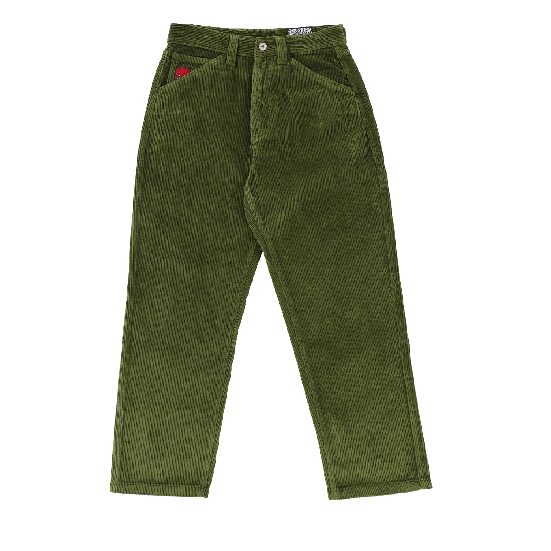 Spitfire Big Head Corduroy Pants Olive Medium