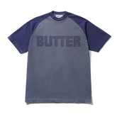 Butter Stars Raglan Tee Navy Medium