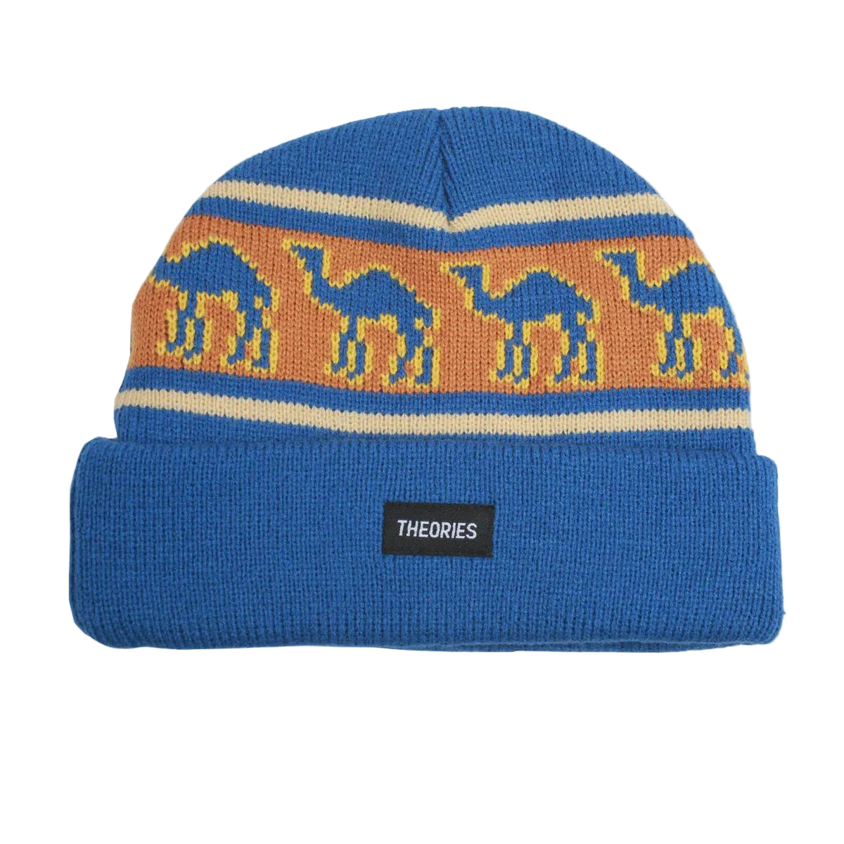 Theories SAHARA BEANIE BLUE / BURNT ORANGE