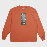 Theories Virtual Reality Long Sleeve Tee Texas Orange L