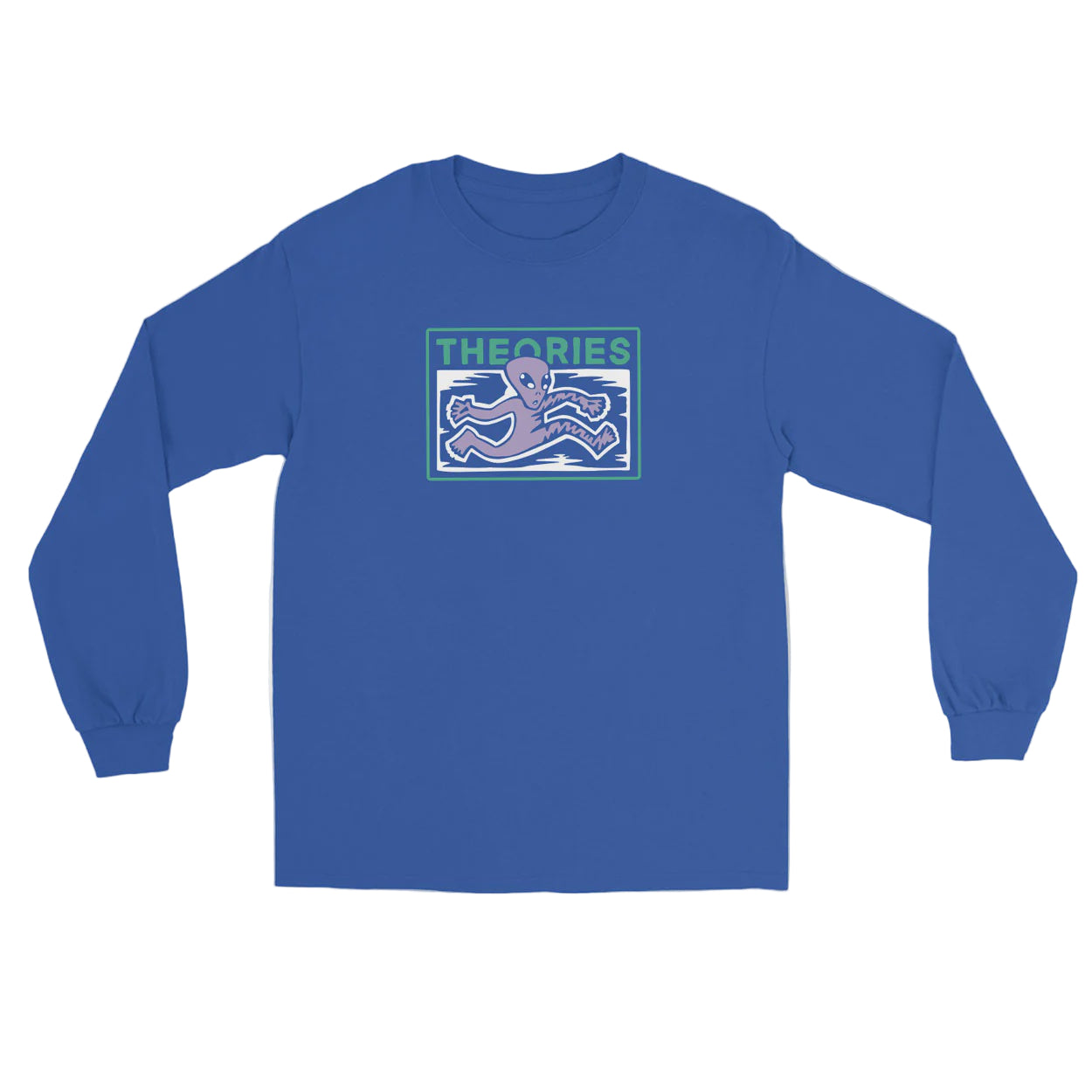 Theories Enigma L/S Tee Royal Large