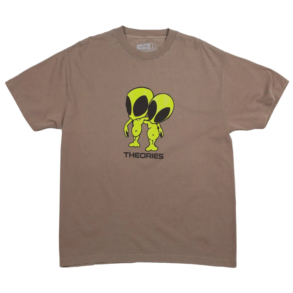 Twins Dyed Tee Faded Brown M