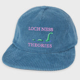 Theories Loch Ness Corduroy Strapback Hat Steel Blue