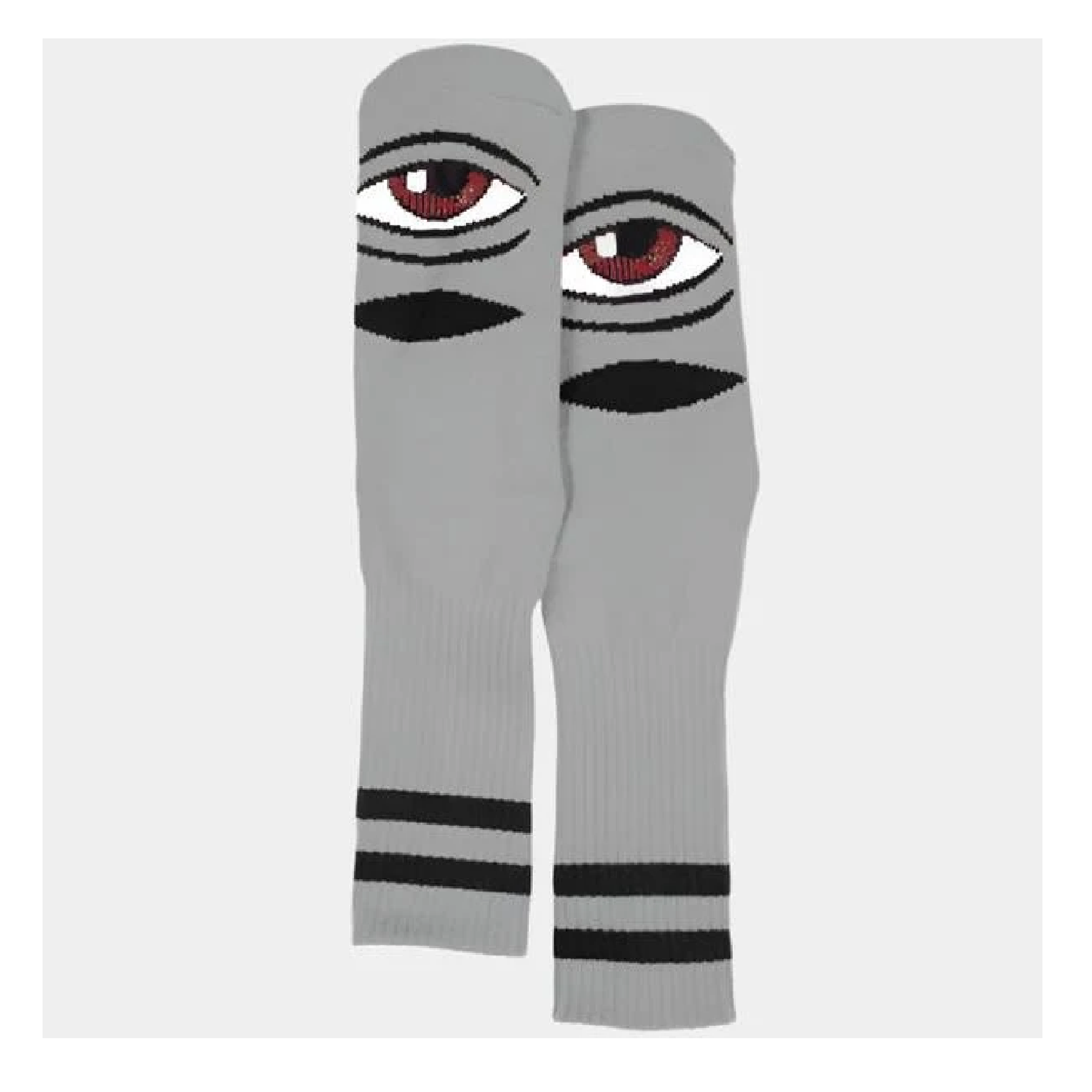 Toy Machine Eye Crew Socks Grey