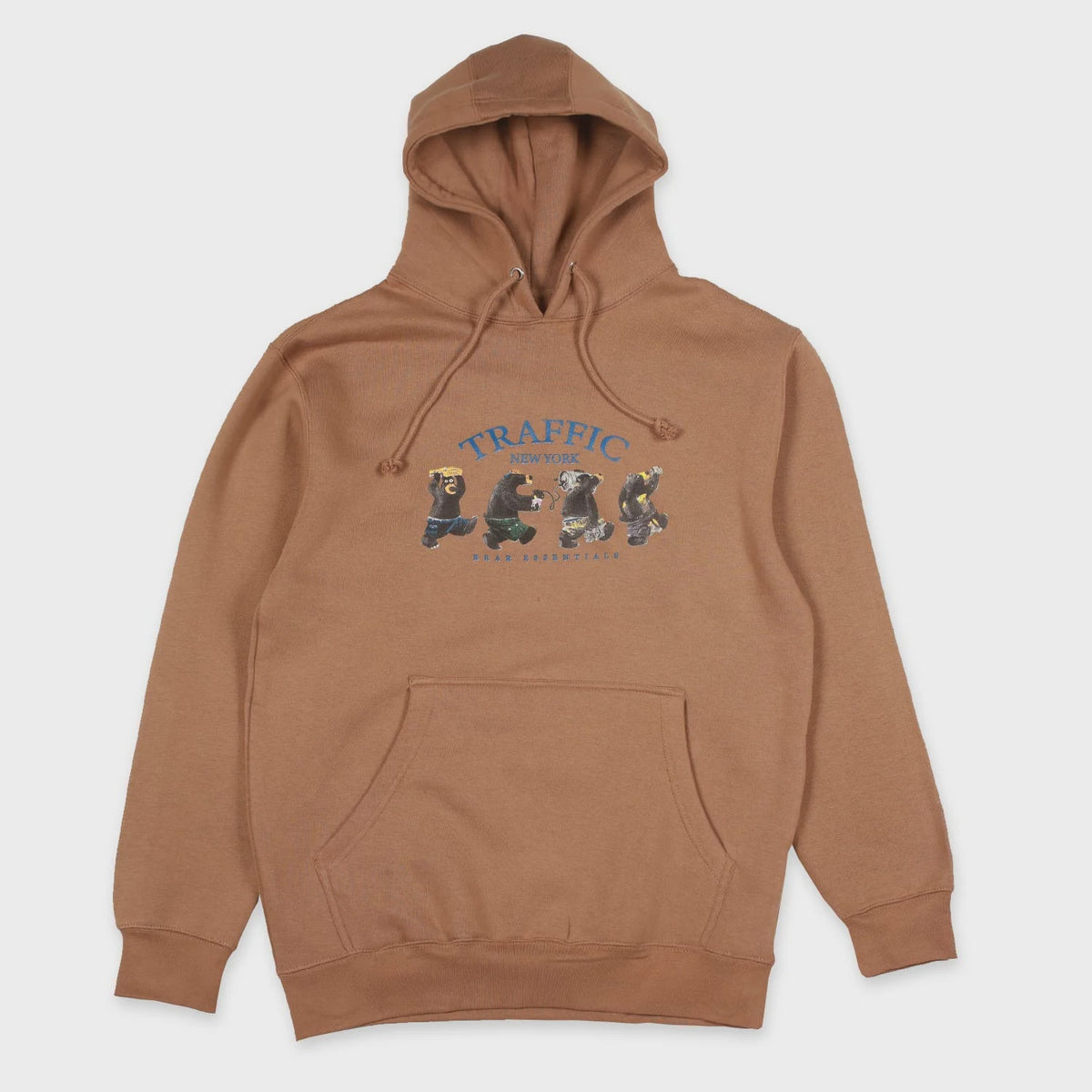 Traffic Bear Essentials Pullover Hoodie Pecan